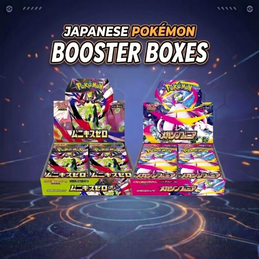 Japanese Booster Boxes  iPokeTCG