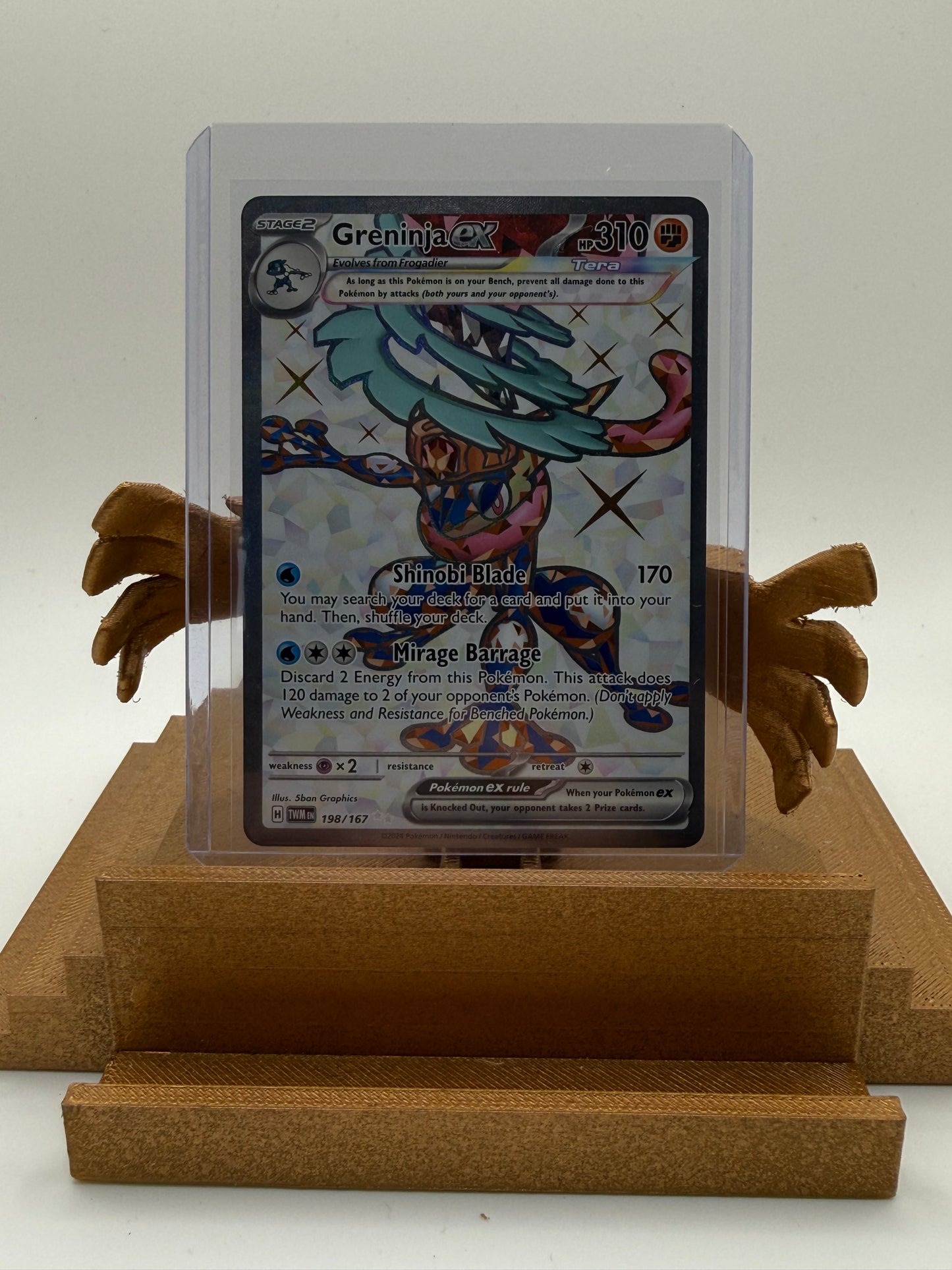 Greninja EX #198 - Twilight Masquerade - Near Mint