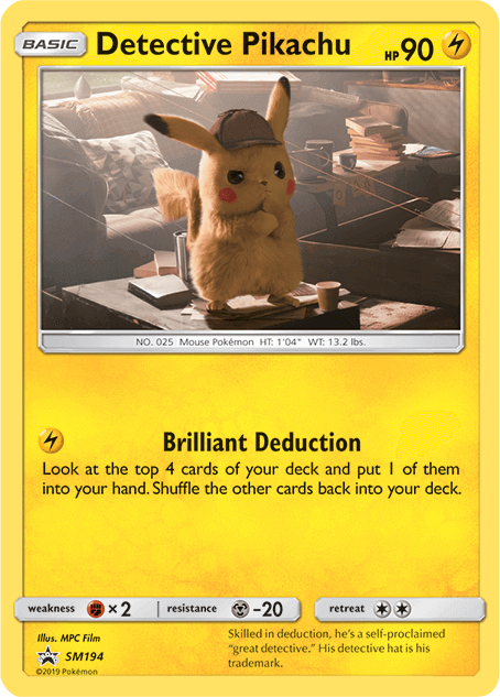 Pokemon TCG: Detective Pikachu Two Pack Blister
