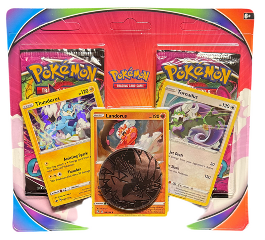 Pokemon TCG: Sword & Shield-Fusion Strike 2-Pack Blister (Thundurus, Landorus & Tornadus)