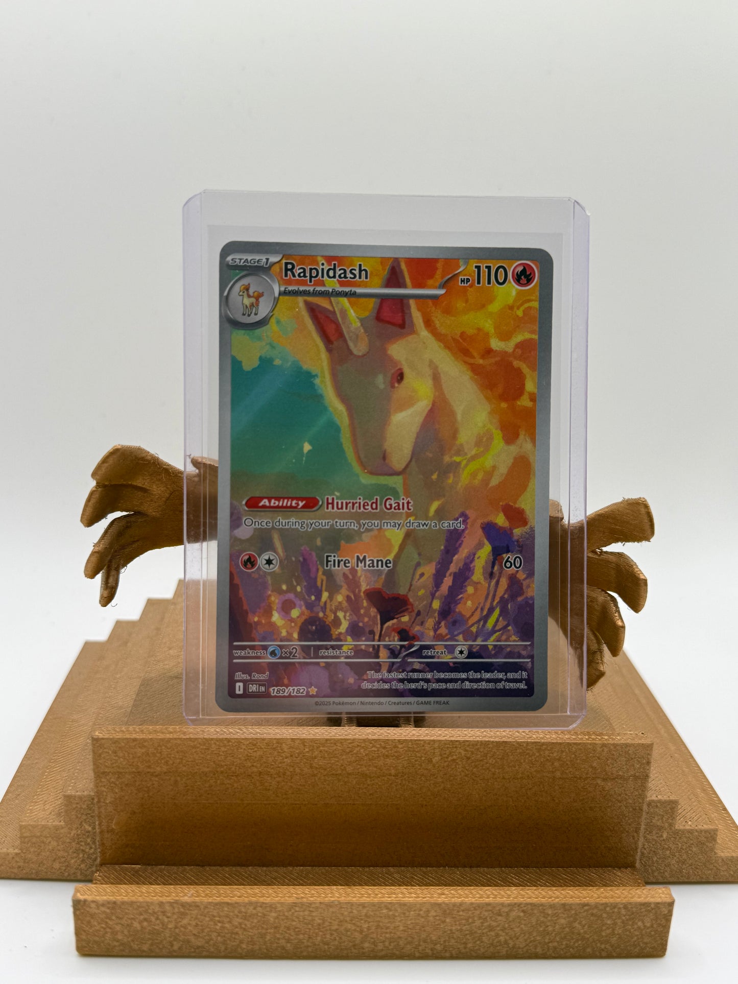 Rapidash #189 - Destined Rivals - Near Mint