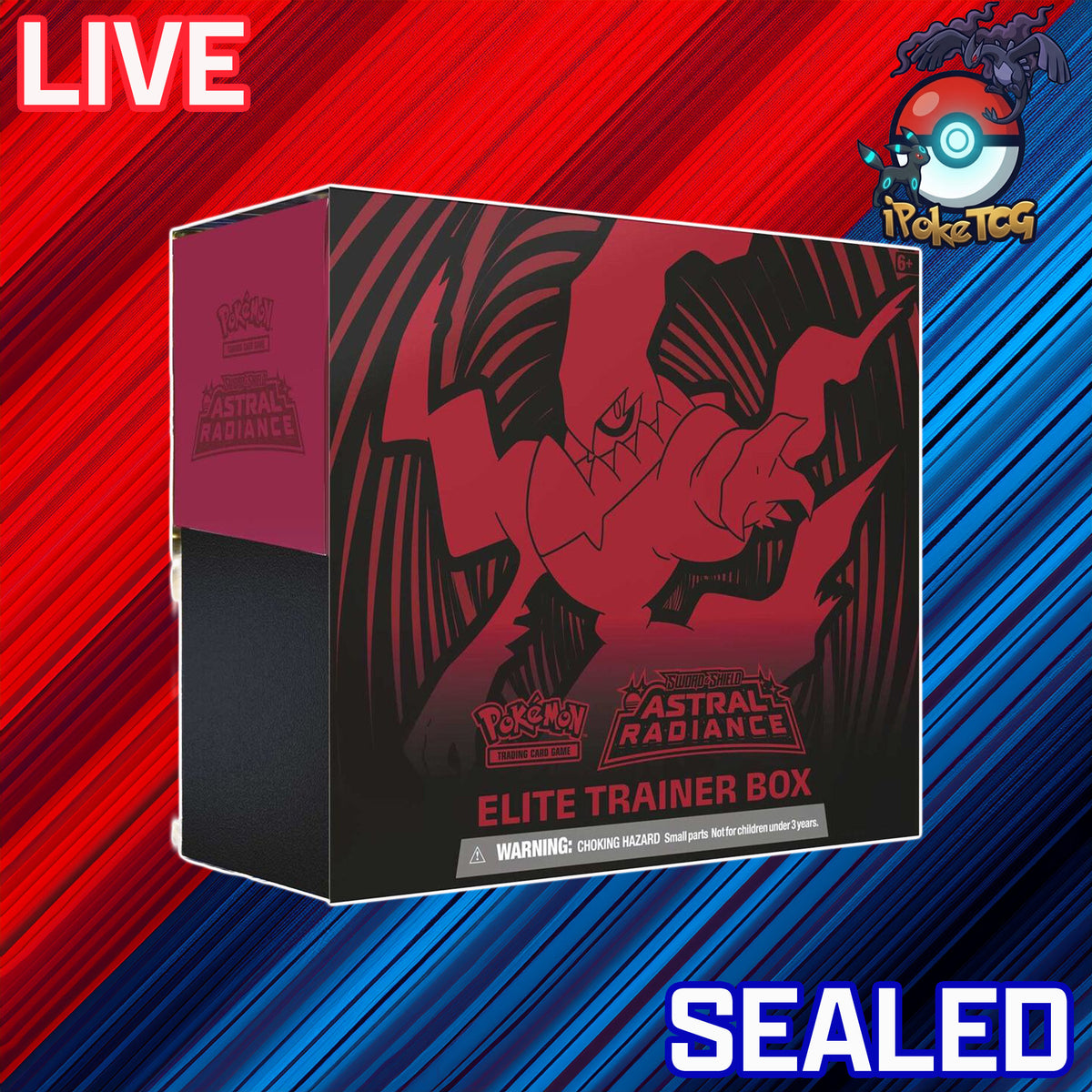 Pokemon TCG: Sword & Shield-Astral Radiance Elite Trainer Box