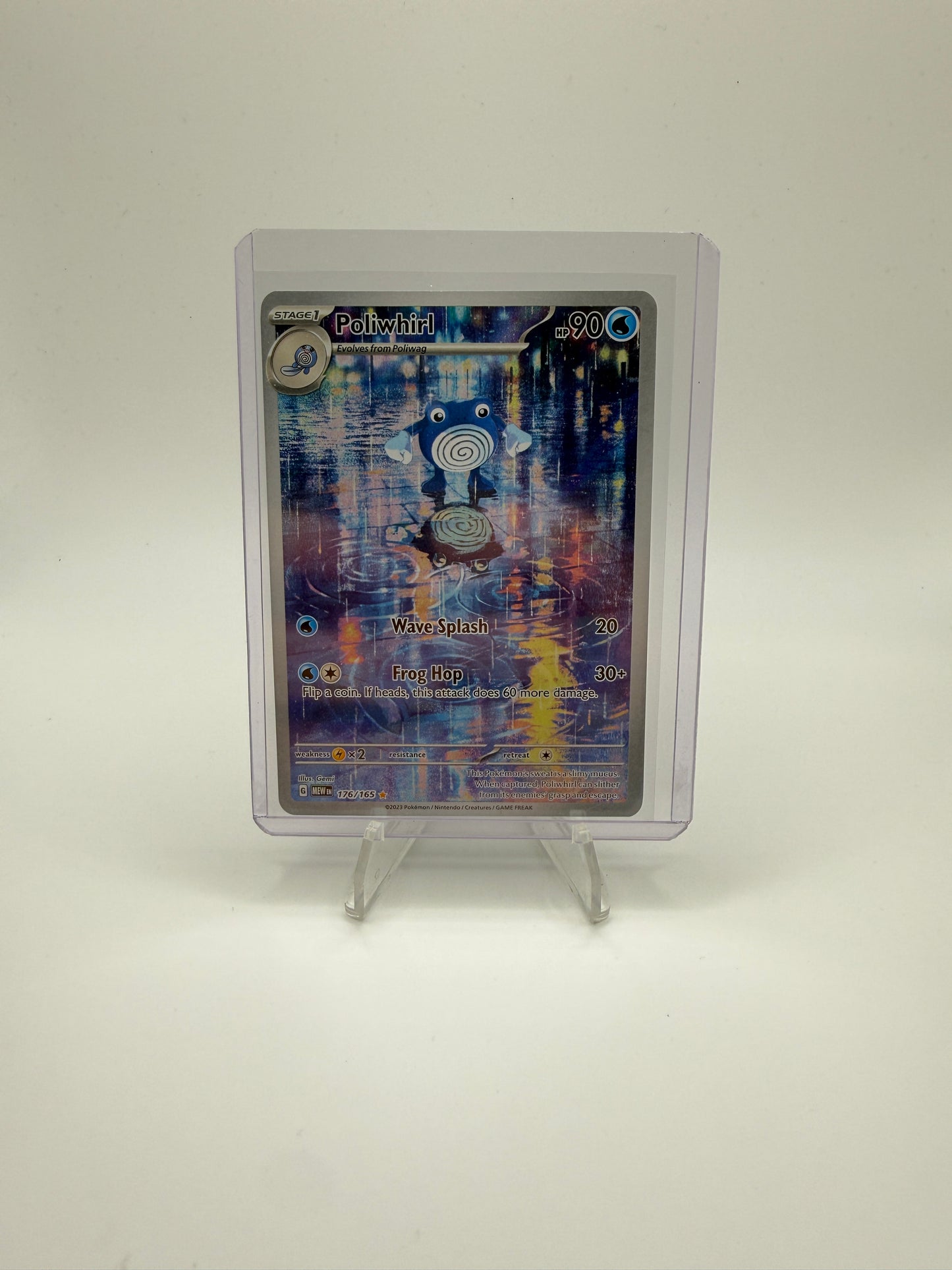 Poliwhirl IR #176 - 151 - Near Mint
