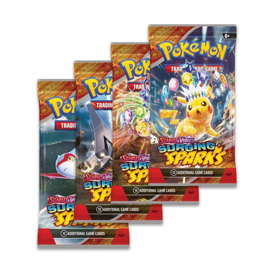 Pokemon TCG: Scarlet & Violet-Surging Sparks Booster Pack **Box Fresh**