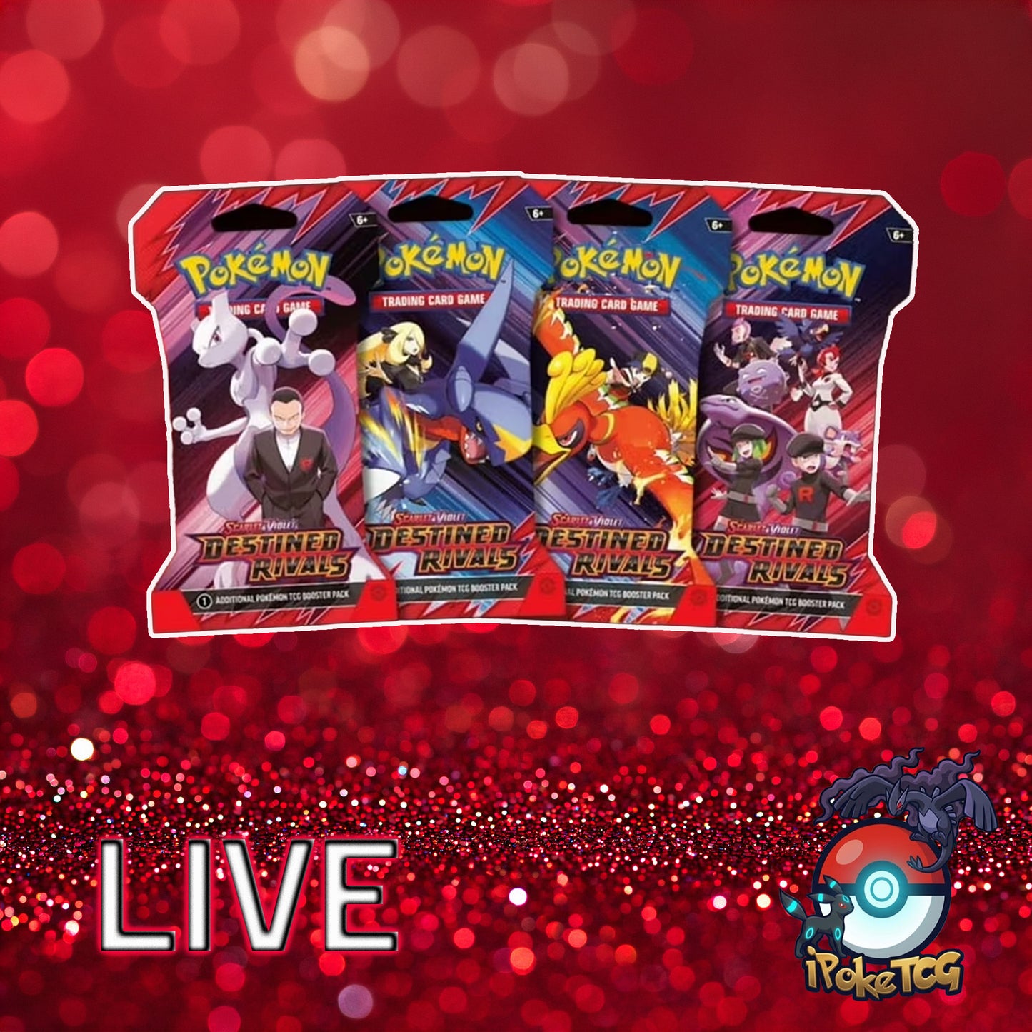 Pokemon TCG: Scarlet & Violet-Destined Rivals Sleeved Booster Pack