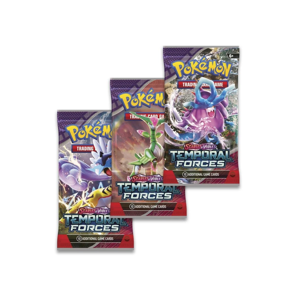Pokemon TCG: Scarlet & Violet-Temporal Forces 3 Pack Blister