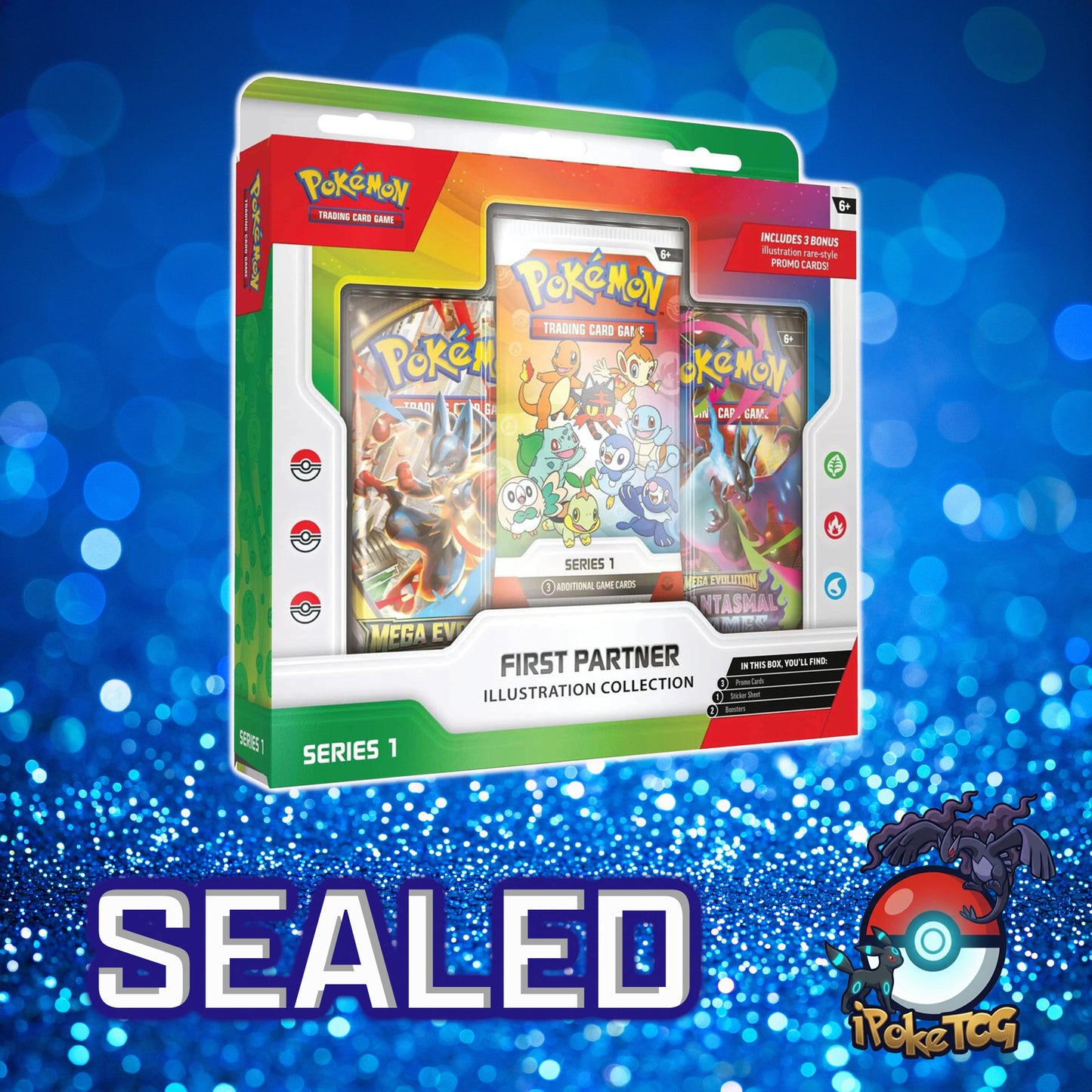 Pokemon TCG: First Partner Illustration Collection (Series 1) 2026