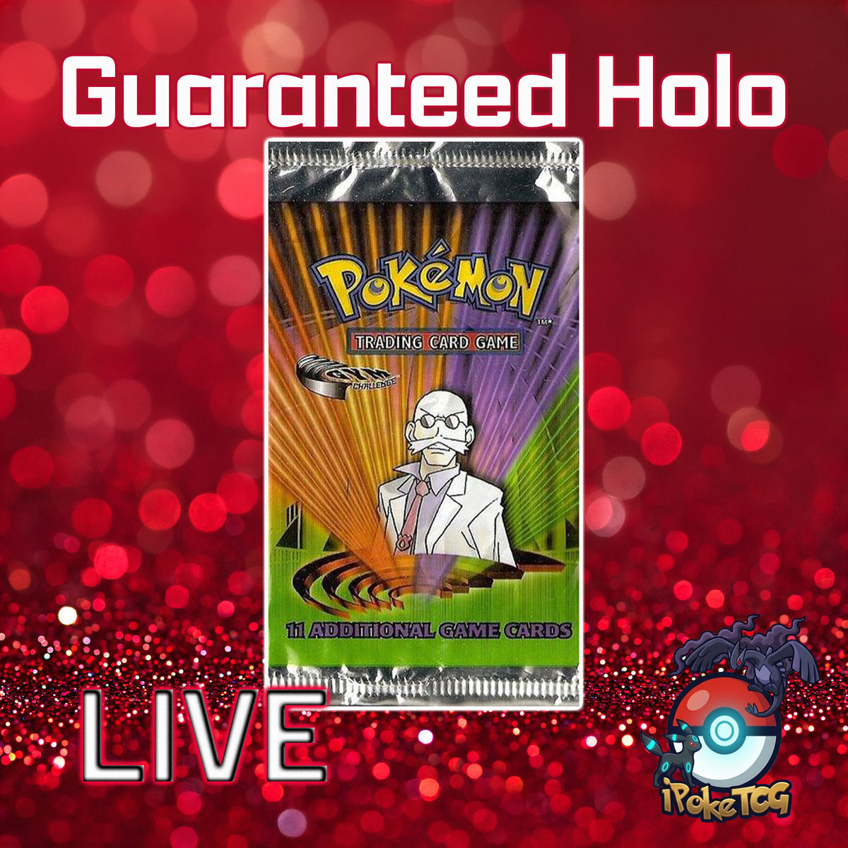 Pokemon TCG: Vintage-**Guaranteed Holo** Booster Packs *(Bounty)*