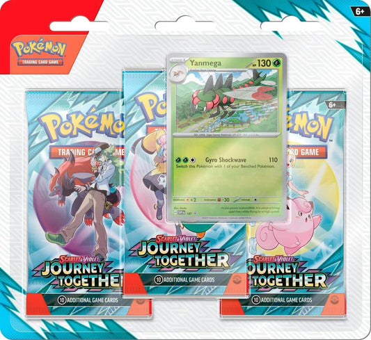 Pokemon TCG: Scarlet & Violet-Journey Together 3 Pack Blister