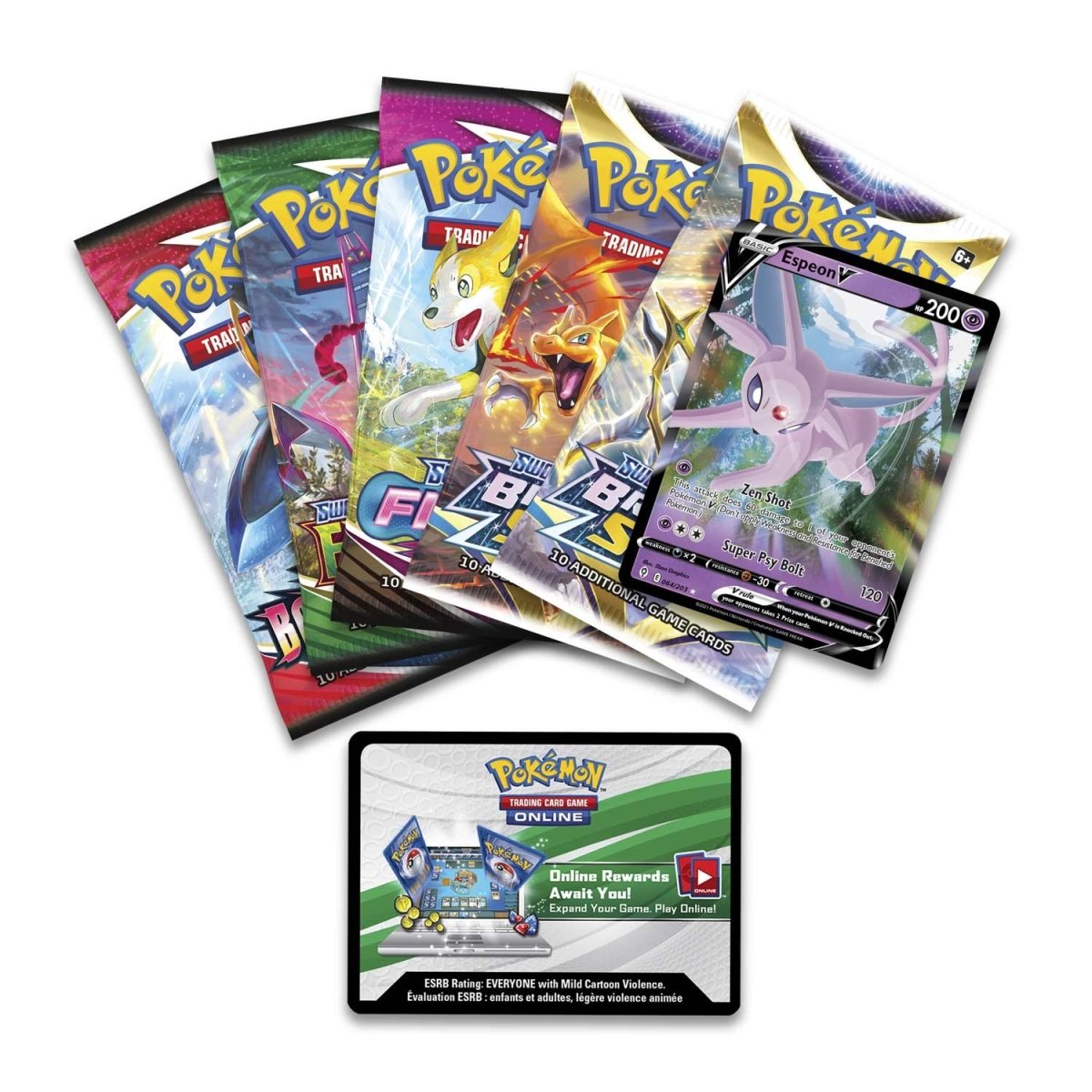 Pokemon TCG: Sword & Shield-V Heroes Tin (Evolving Skies)