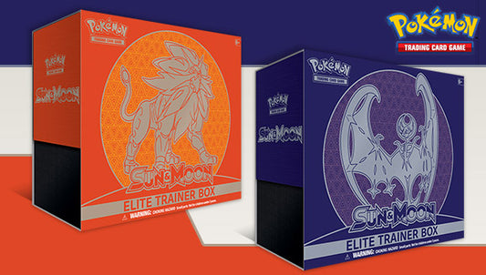 Pokemon TCG: Sun & Moon Elite Trainer Box (Lunala & Solgaleo