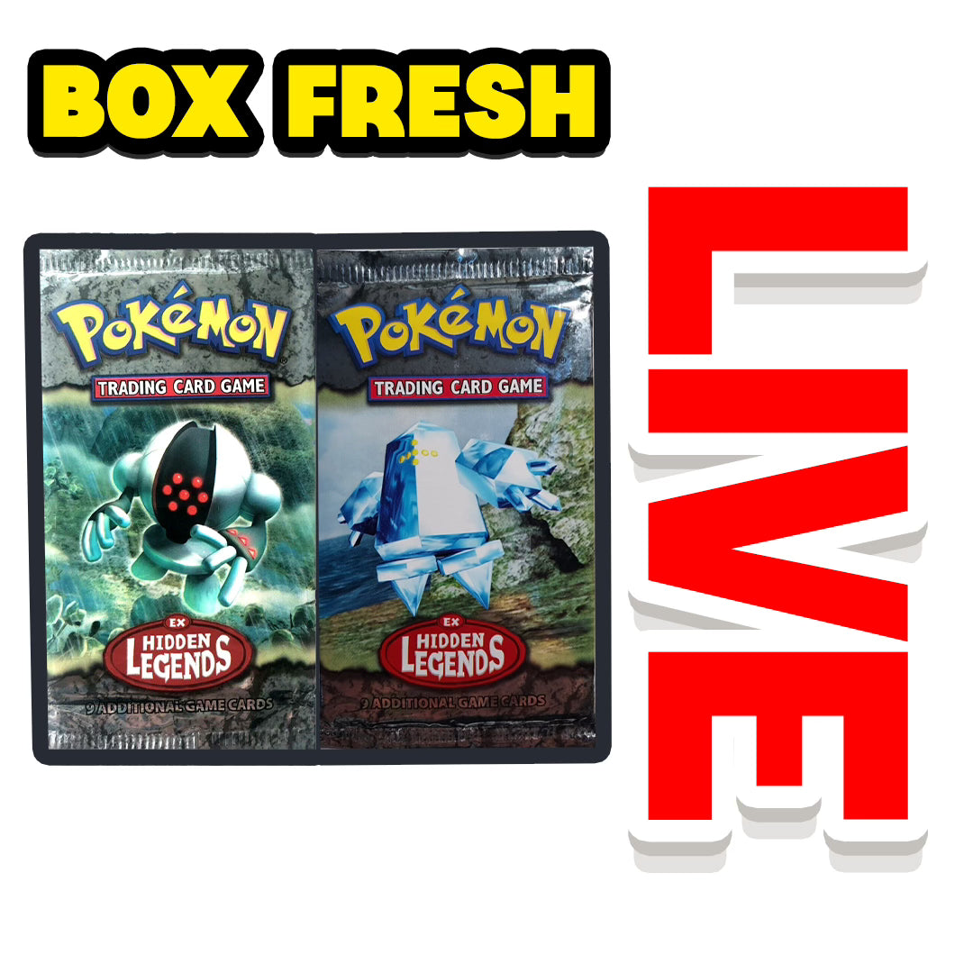 2004) Pokemon TCG: EX Hidden Legends Booster Pack (Box Fresh) – iPokeTCG