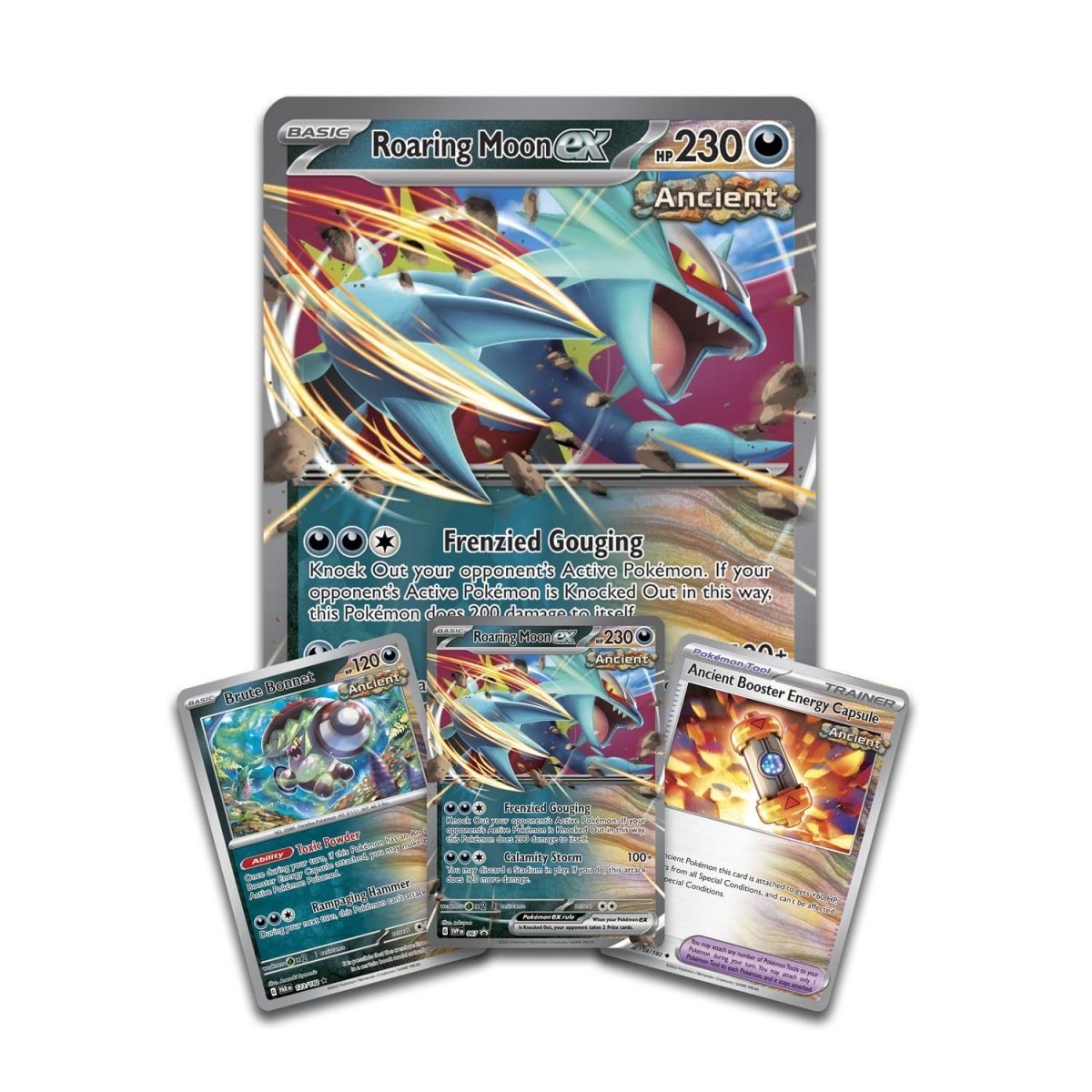 Pokemon TCG: Roaring Moon EX Box