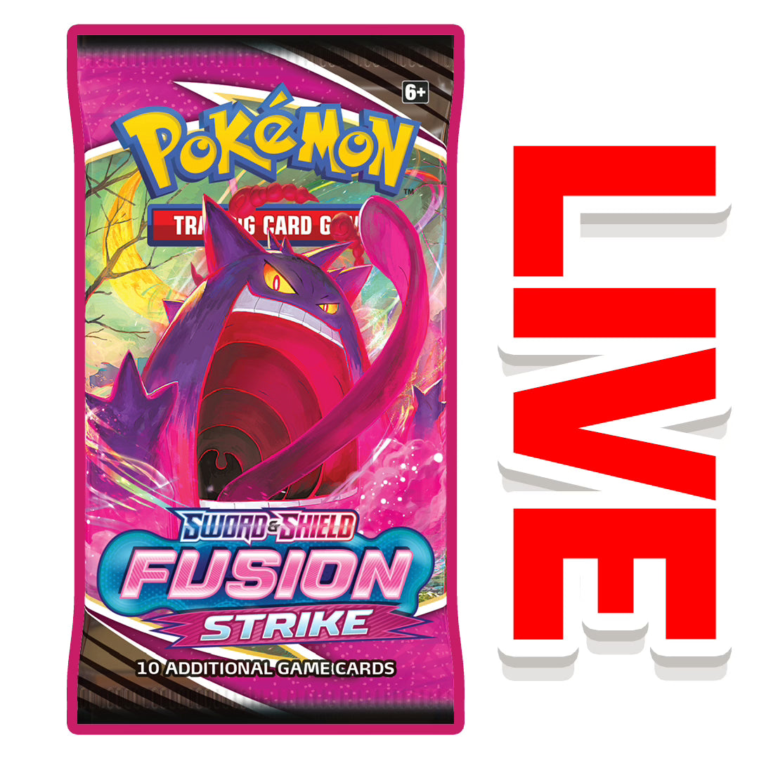 Pokemon Fusion Strike Booster top Box