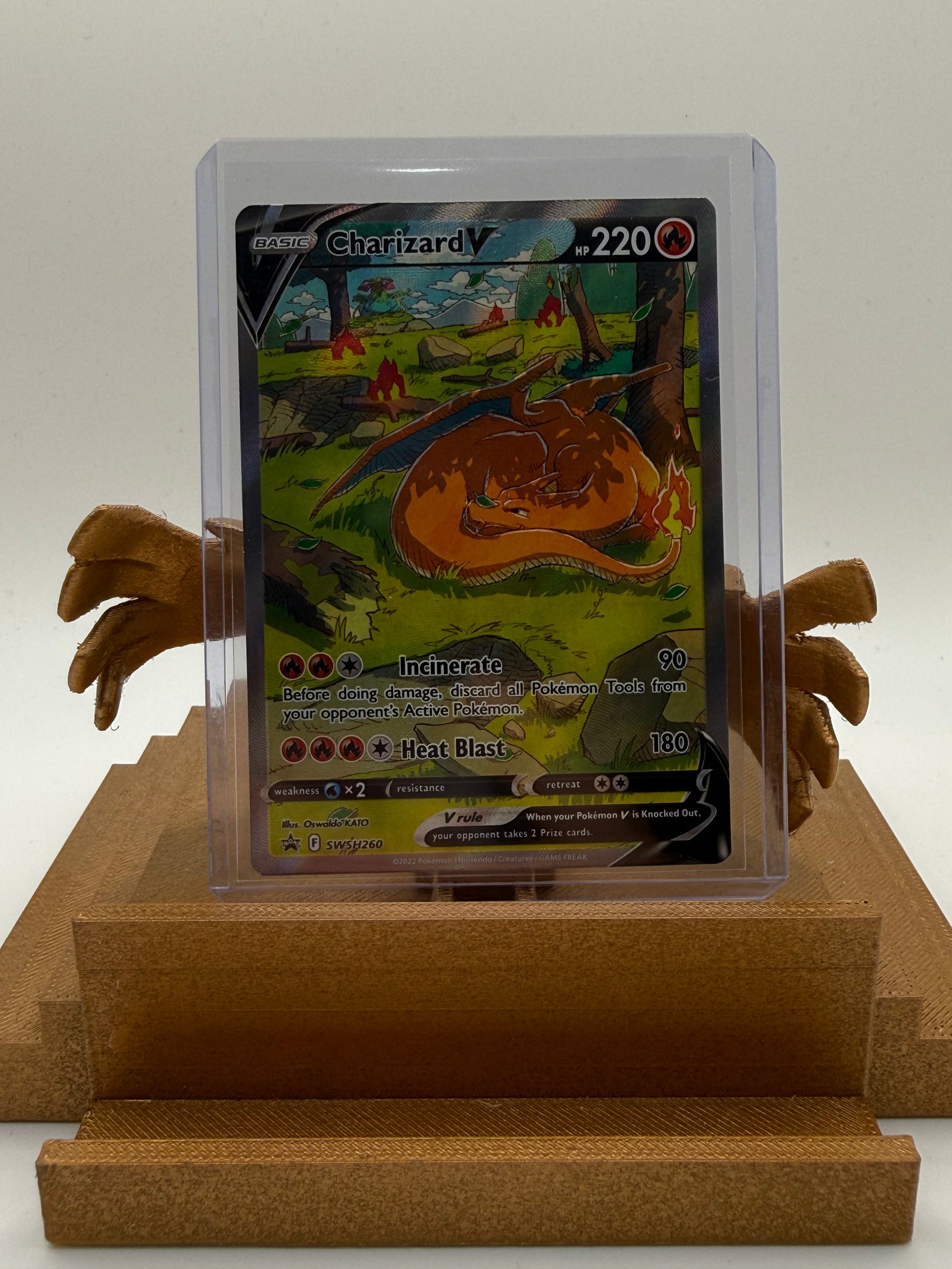 Charizard V #SWSH260 - Black Star Promo - Near Mint