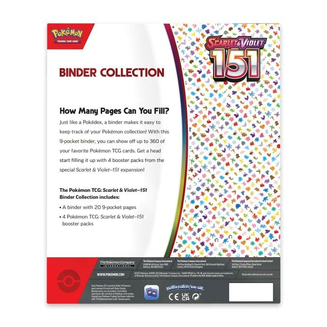 Pokemon TCG: Scarlet & Violet-151 Binder Collection
