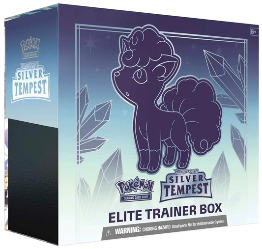 Pokemon TCG: Sword & Shield-Silver Tempest Elite Trainer Box