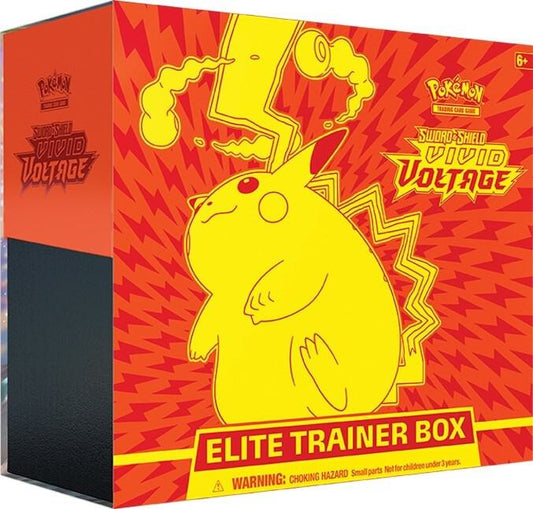 Pokemon TCG: Sword & Shield-Vivid Voltage Elite Trainer Box