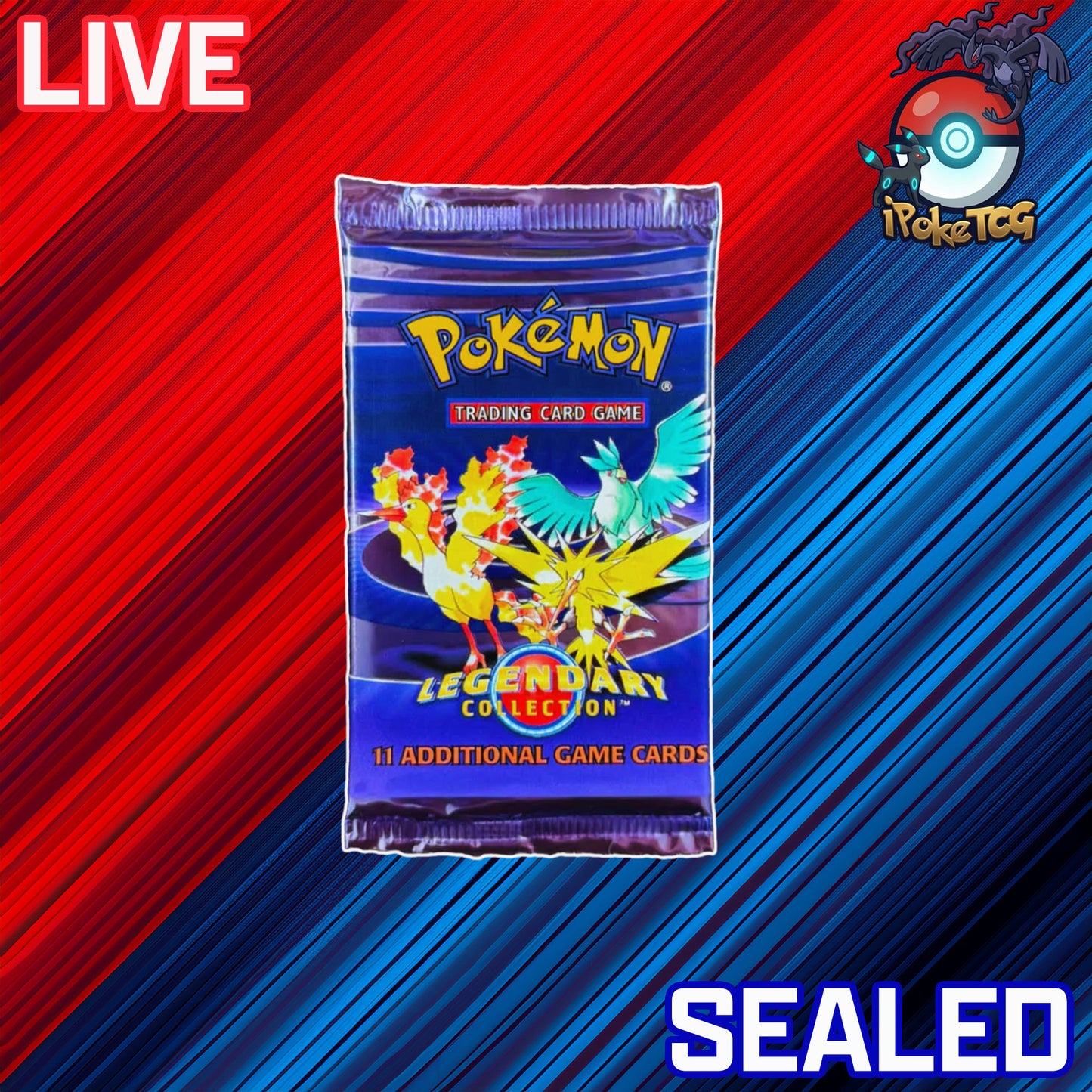 (2002) Pokemon TCG: Legendary Collection Booster Pack *(Box Fresh)*