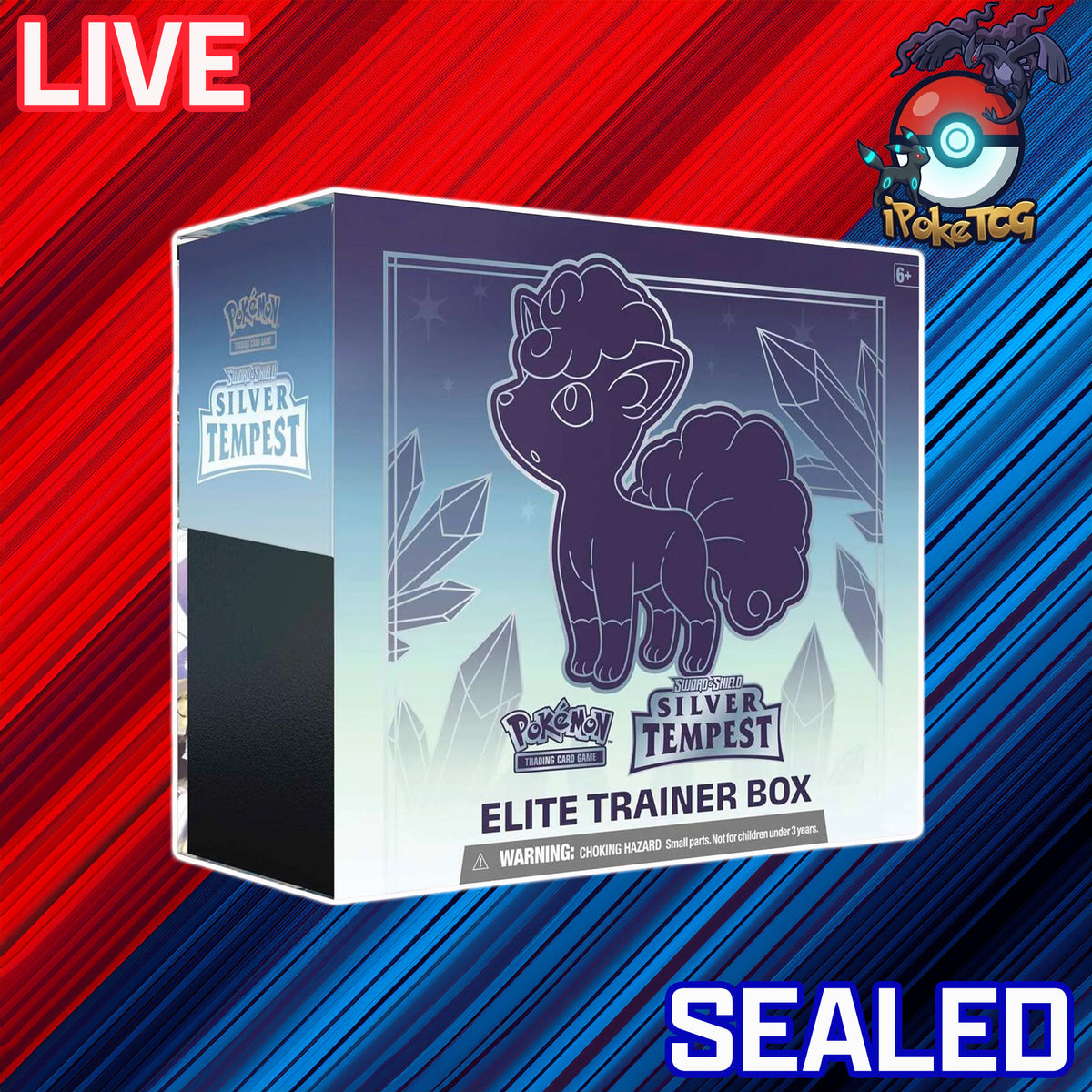 Pokemon TCG: Sword & Shield-Silver Tempest Elite Trainer Box