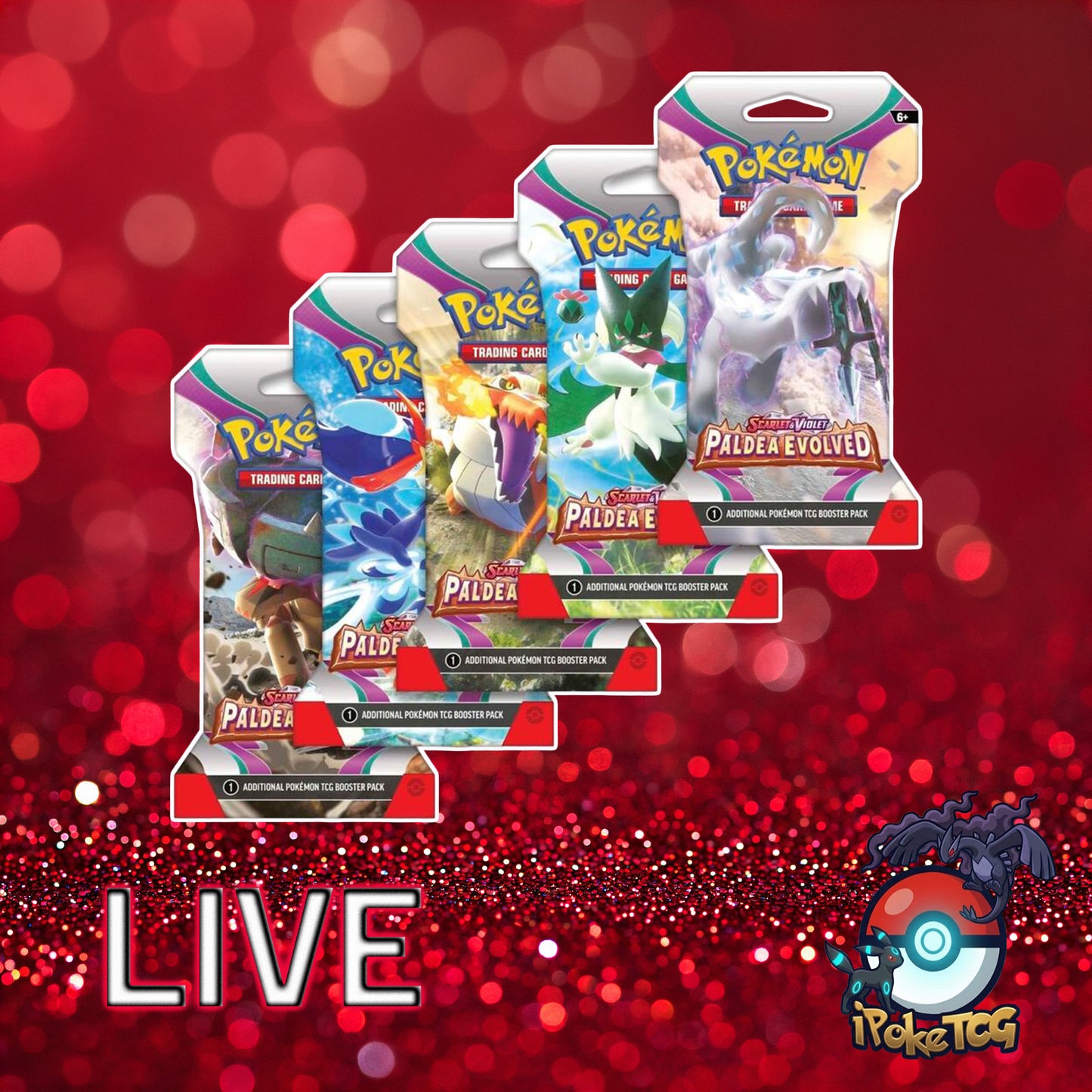 Pokemon TCG: Scarlet & Violet-Paldea Evolved Booster Pack