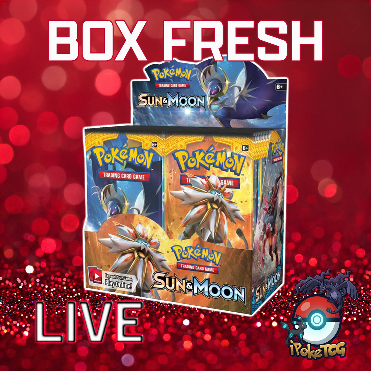 Pokemon TCG: Sun & Moon-Base Set Booster Pack *(Box Fresh)*