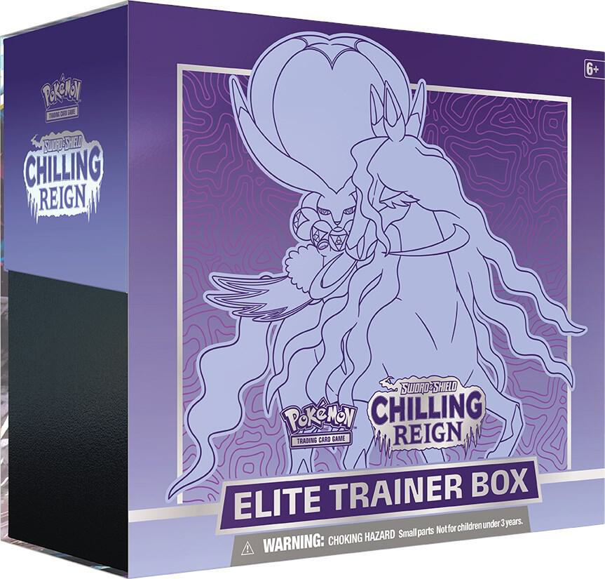 Pokemon TCG: Sword & Shield-Chilling Reign Elite Trainer Box