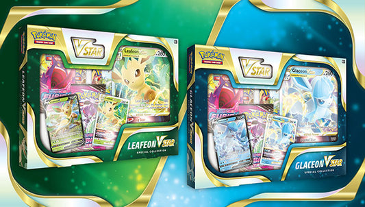 Pokemon TCG: Leafeon VSTAR and Glaceon VSTAR Special Collections