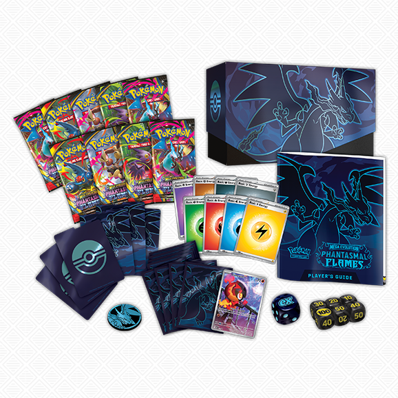 Pokemon TCG: Mega Evolution-Phantasmal Flames Elite Trainer Box
