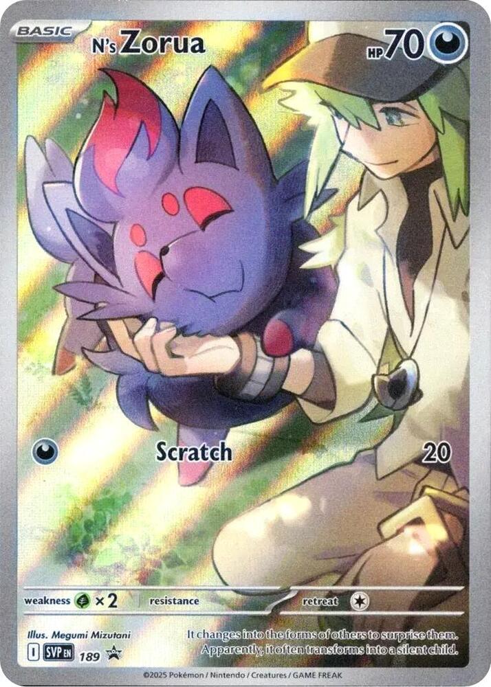 Pokemon TCG: Journey Together-N's Zorua Sealed Promo
