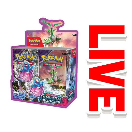 Pokemon TCG: Scarlet & Violet-Temporal Forces Booster Box (36 Packs)