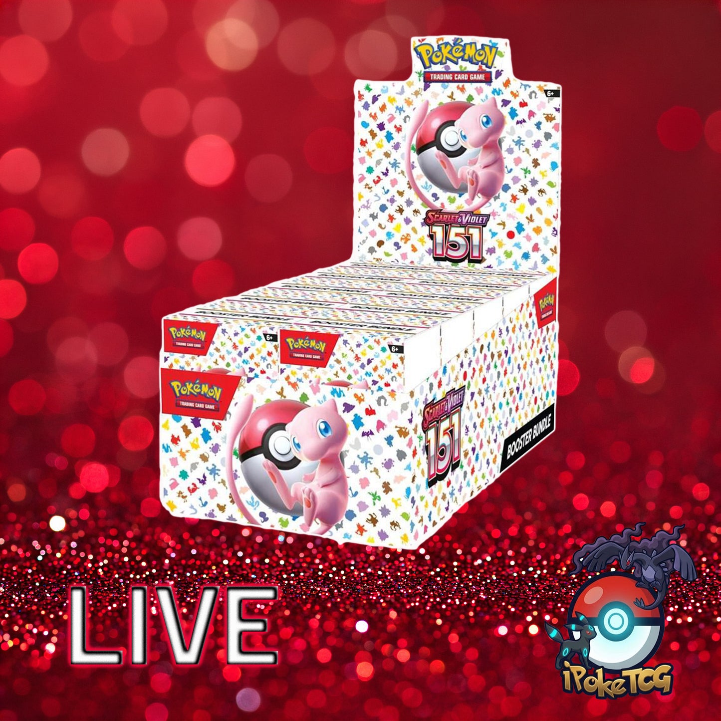 Pokemon TCG: Scarlet & Violet-151 Booster Bundle Display *(Unopened)*