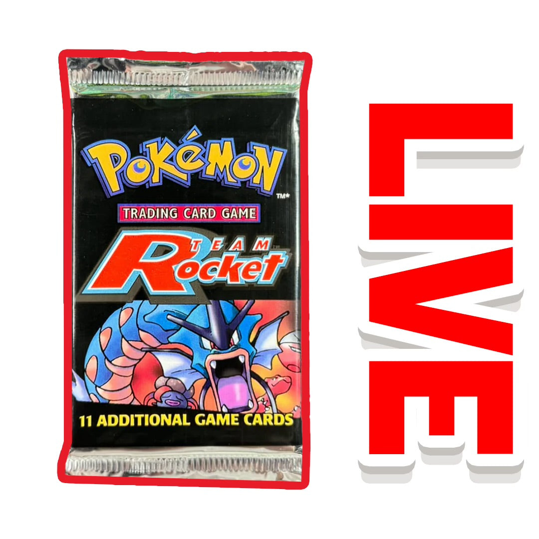 (2000) Pokemon TCG: Team Rocket Unlimited Booster Pack *(Box Fresh)* *(Bounty)*