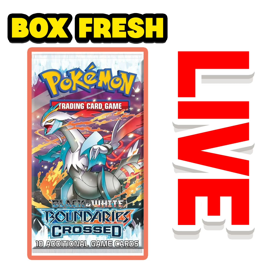 Pokemon TCG: Black&White - Boundaries Crossed Booster Pack (Box Fresh)