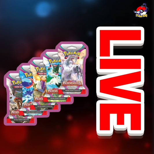 Pokémon TCG: Scarlet & Violet-Paldea Evolved Sleeved Booster Pack (10 Cards)