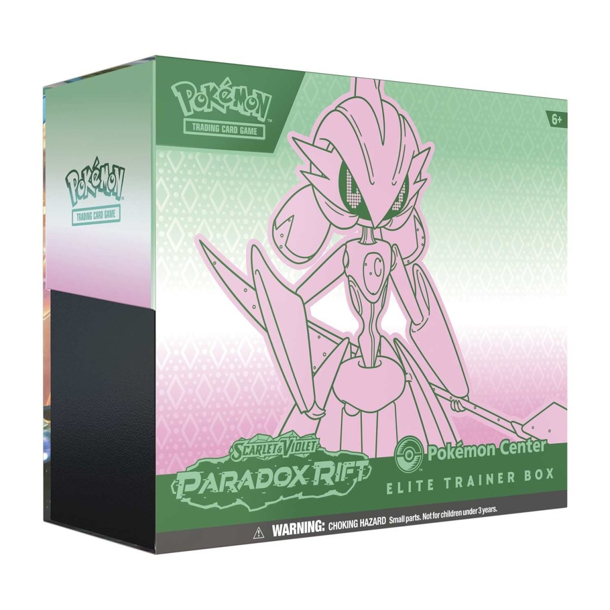 Pokemon TCG: Scarlet & Violet-Paradox Rift *Pokemon Center* Elite Trainer Box (Iron Valiant)