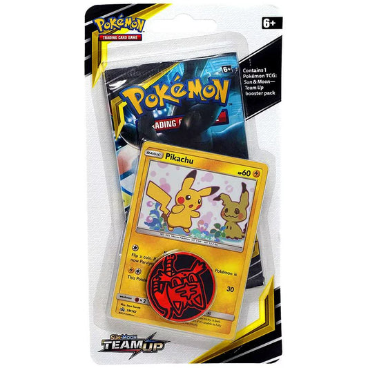 Pokemon TCG: Sun & Moon-Team Up Checklane Blister *(Pikachu/Mimikyu)*