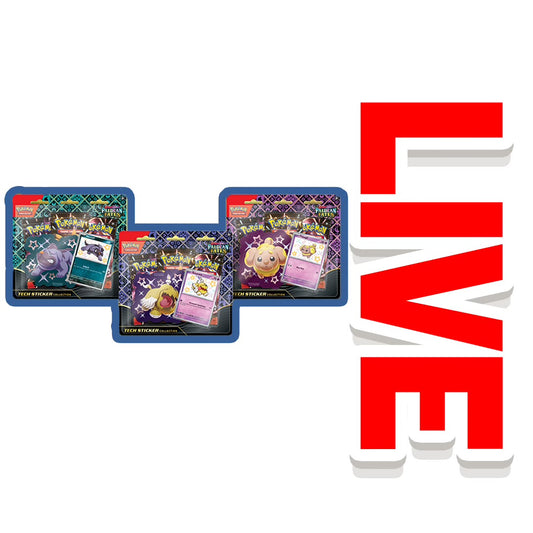 Pokemon TCG: Scarlet & Violet—Paldean Fates Tech Sticker Collection