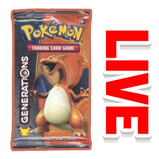 (2016) Pokemon TCG: 20th Anniversary-Generations Booster Pack