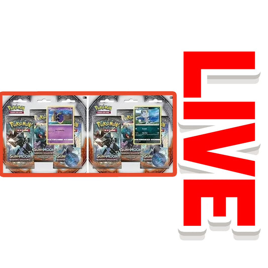 Pokemon TCG: Sun & Moon-Burning Shadows 3 Pack Blister