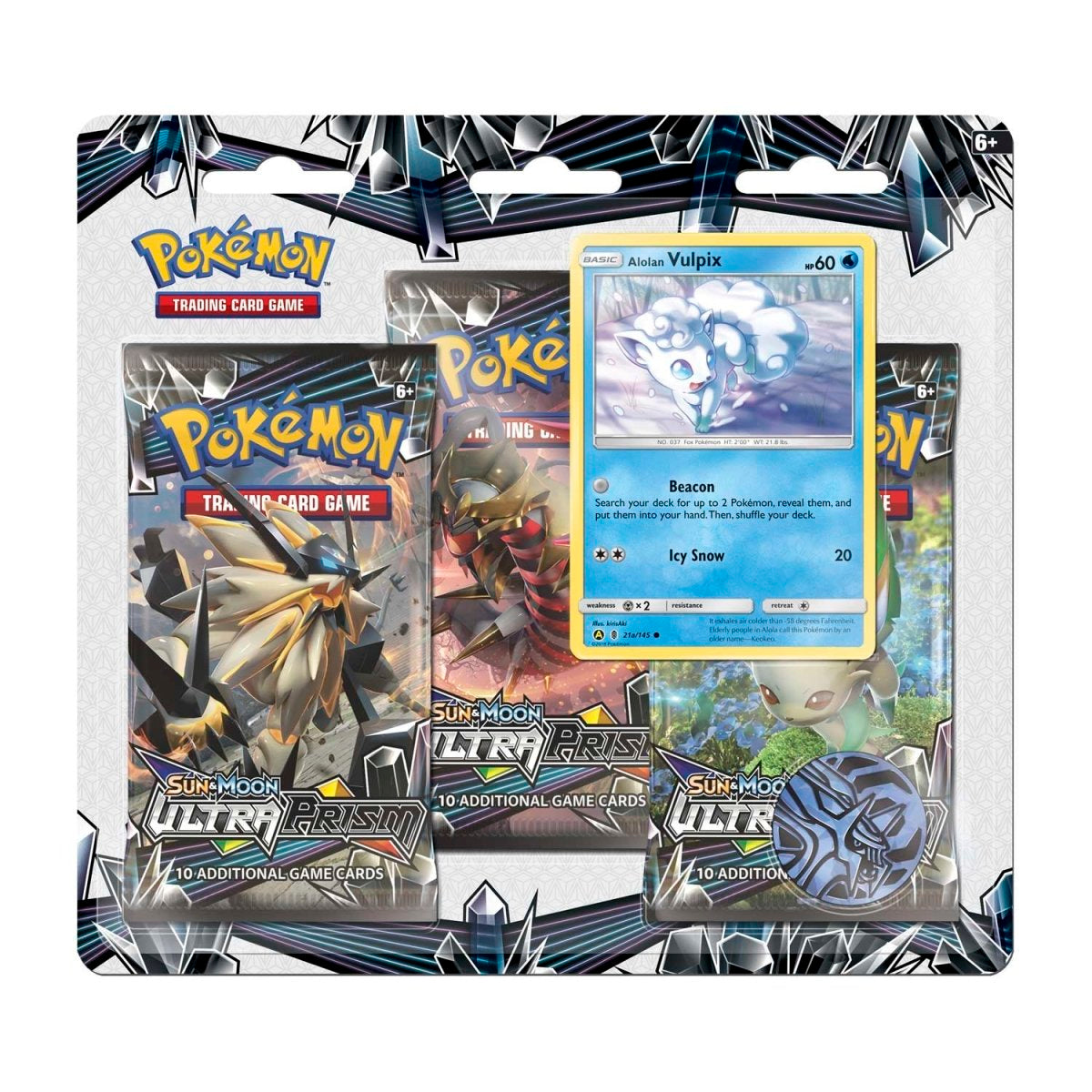 Pokemon TCG: Sun & Moon-Ultra Prism 3 Booster Packs