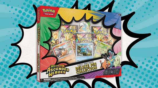 Pokemon TCG: Mega Evolution-Ascended Heroes First Partners Deluxe Pin Collection