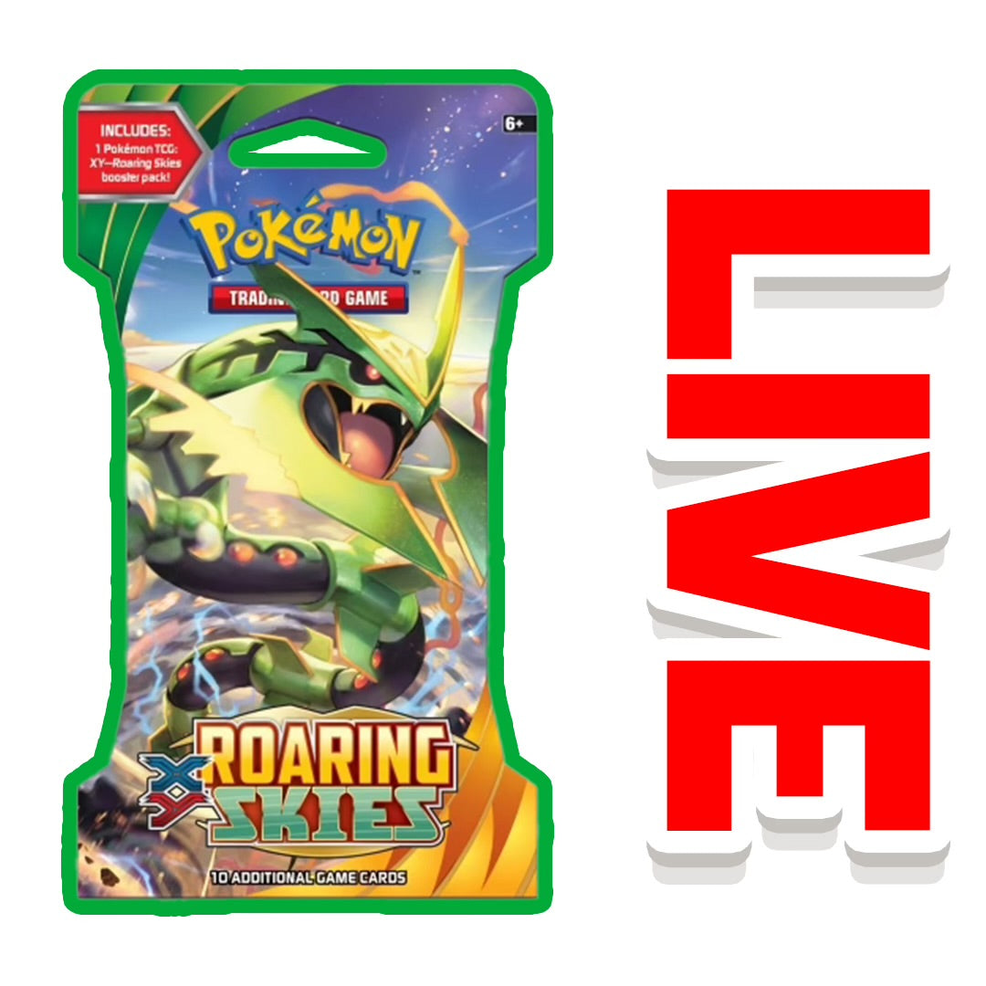 Pokemon TCG: XY Roaring Skies Booster Pack **(Sleeved)**