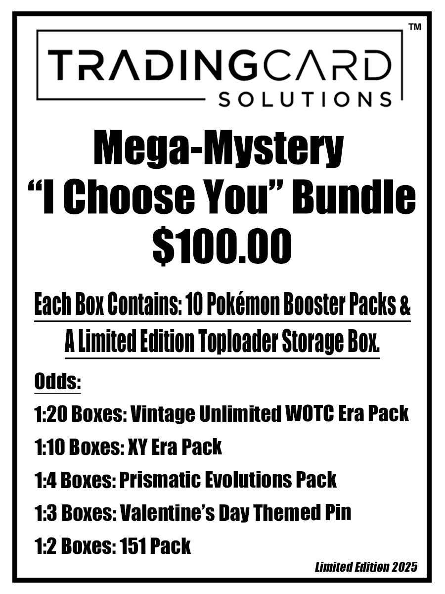 Pokemon TCG: TCS Valentine’s Day “I Choose You” Booster Bundle