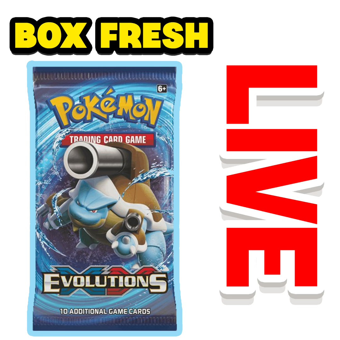 Pokemon TCG: XY Evolutions Booster Pack **(Box Fresh)**