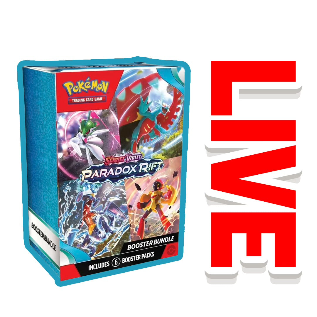 Pokemon TCG: Scarlet & Violet-Paradox Rift Sleeved Booster Bundle (6 Packs)