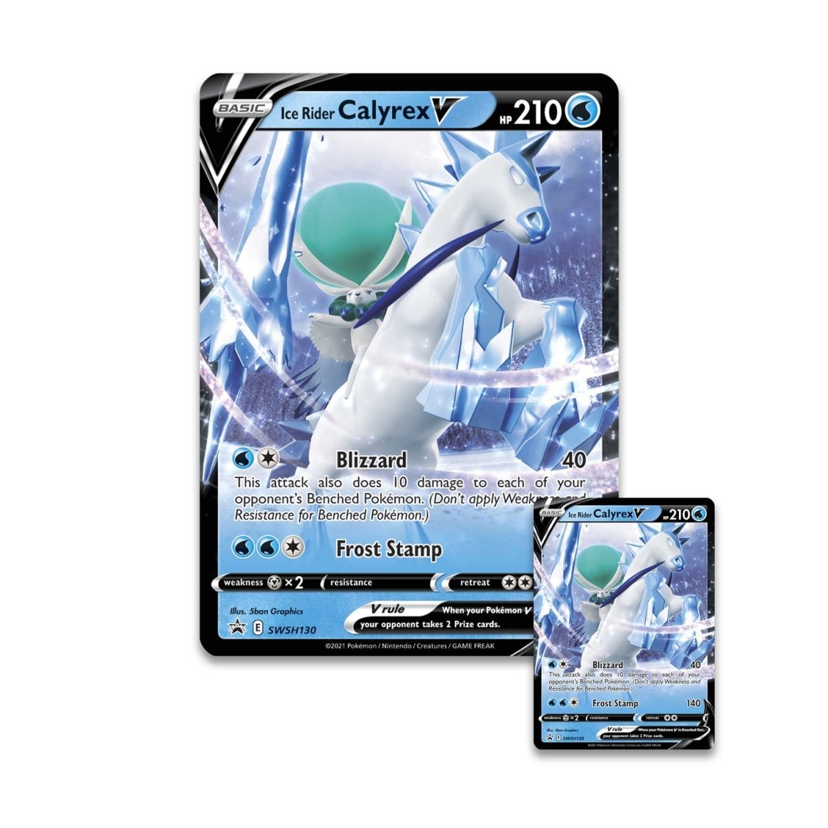 Pokemon TCG: Ice Rider Calyrex V Box
