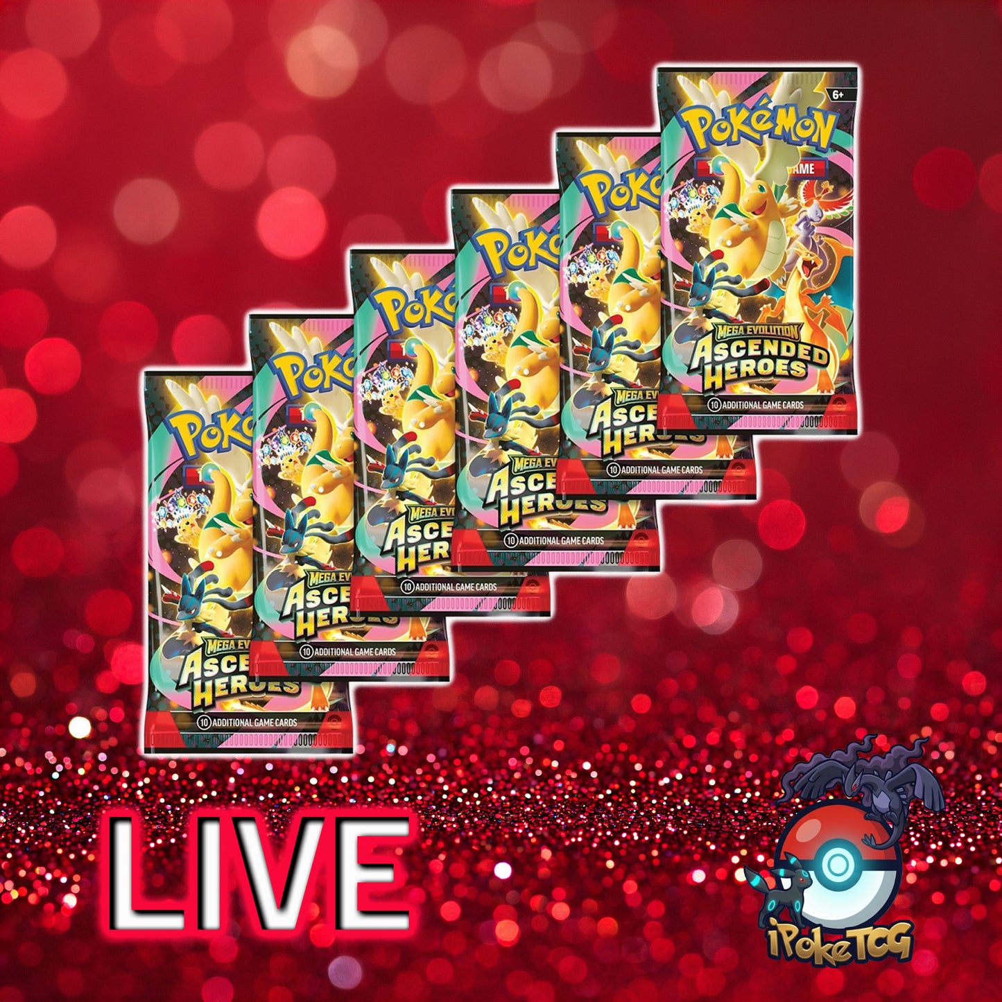 Pokemon TCG: Mega Evolution-Ascended Heroes Booster Pack *(Bounty)*