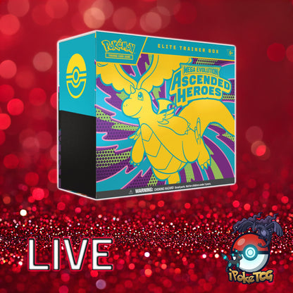 Pokemon TCG: Mega Evolution-Ascended Heroes Elite Trainer Box