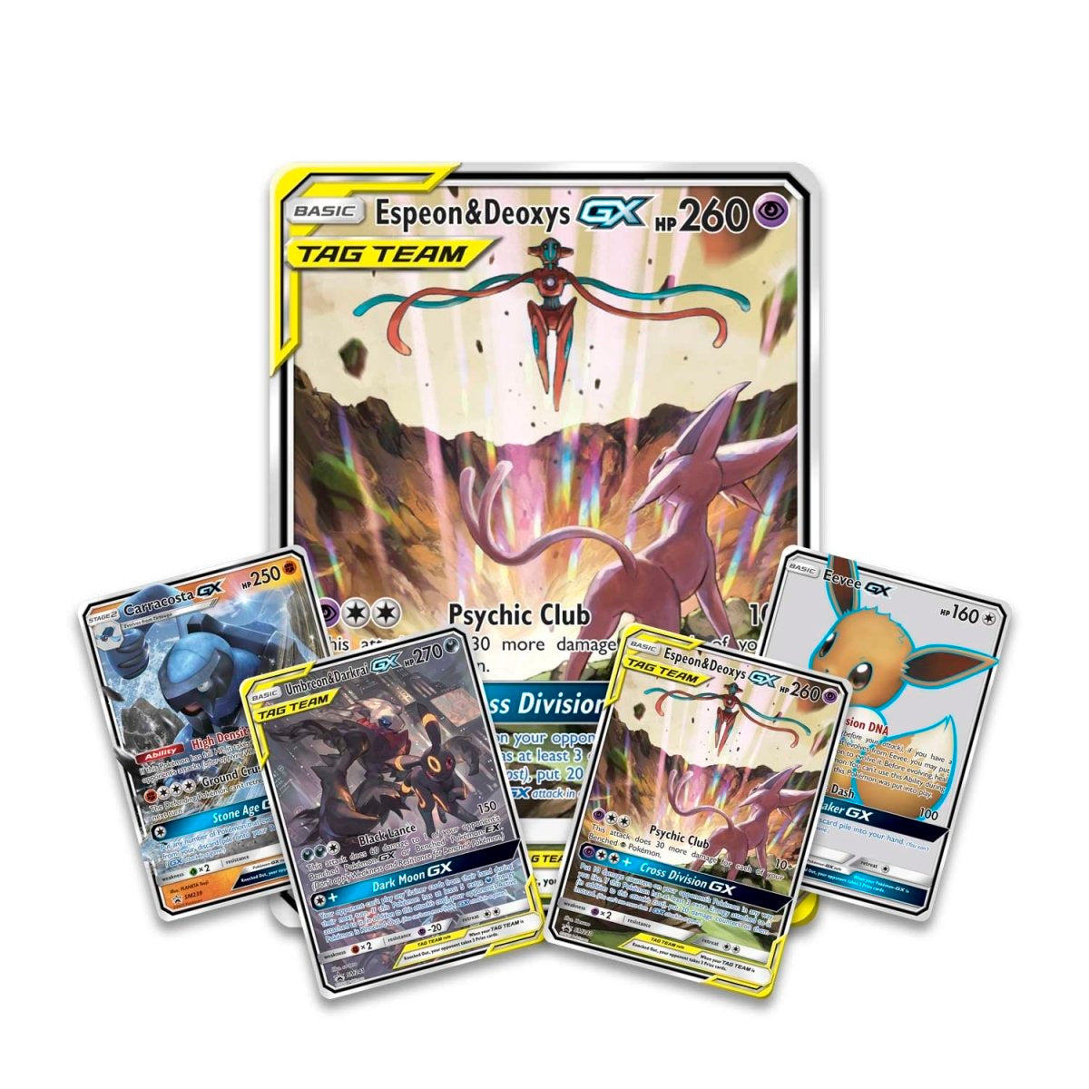 Pokemon TCG: TAG TEAM Powers Collection (Espeon & Deoxys-GX)